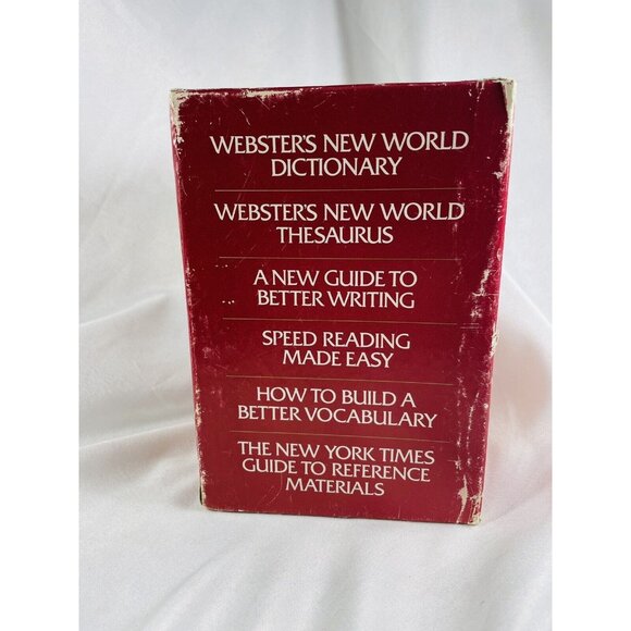 Webster’s Popular Library Desk Top Reference Vintage 5 Book Set - Picture 3 of 12